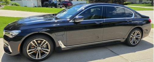 Black 2017 BMW 740e xDrive iPerformance