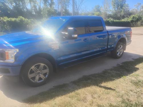 Blue 2018 Ford F-150 XL