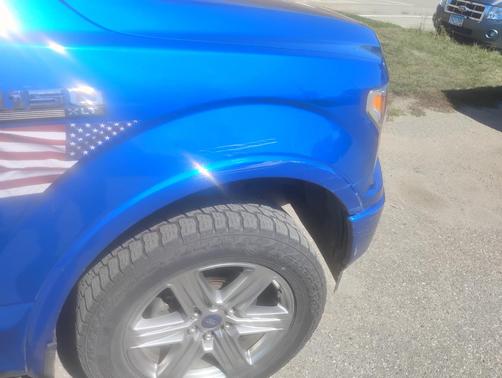 Blue 2018 Ford F-150 XL
