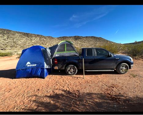 Blue 2007 Ford F-150 Lariat SuperCab