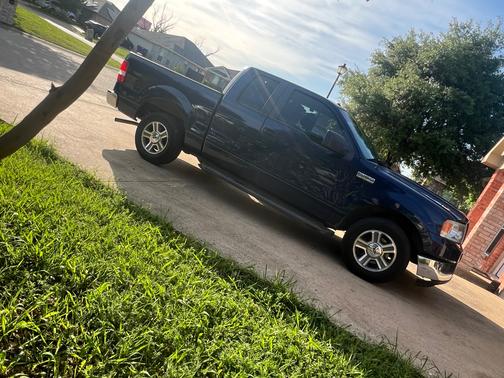Blue 2007 Ford F-150 Lariat SuperCab