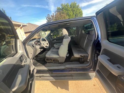 Blue 2007 Ford F-150 Lariat SuperCab