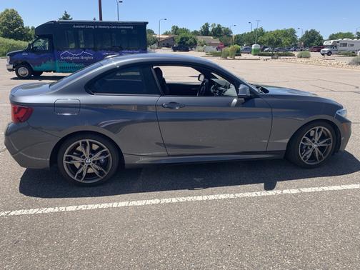 Gray 2015 BMW M235 i