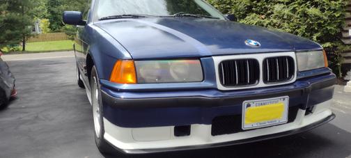 Blue 1995 BMW 318 iS