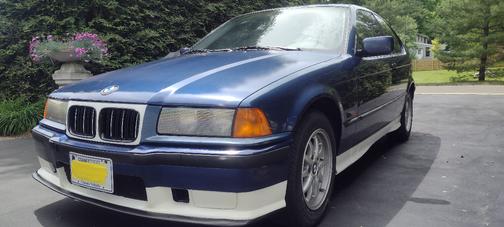 Blue 1995 BMW 318 iS