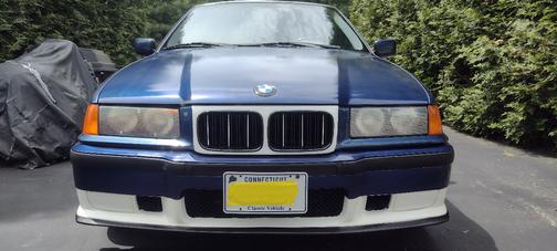 Blue 1995 BMW 318 iS