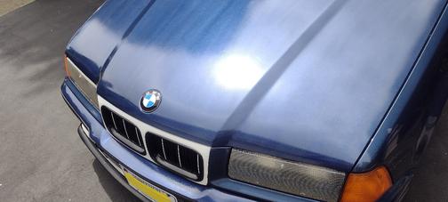 Blue 1995 BMW 318 iS