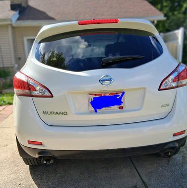White 2013 Nissan Murano S