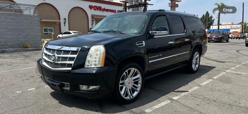 Black 2009 Cadillac Escalade ESV Platinum Edition