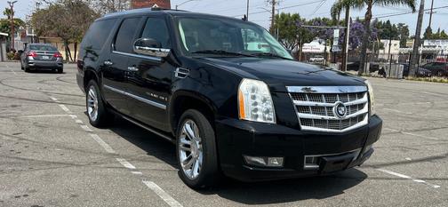 Black 2009 Cadillac Escalade ESV Platinum Edition