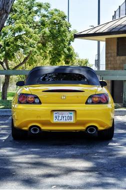 Yellow 2005 Honda S2000 Base