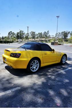 Yellow 2005 Honda S2000 Base