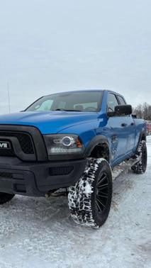 Blue 2021 RAM 1500 Classic Warlock