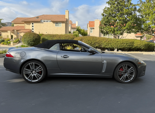 Gray 2009 Jaguar XK XKR Portfolio