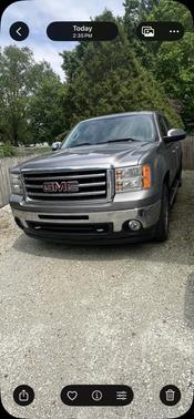 Gray 2012 GMC Sierra 1500 SLE
