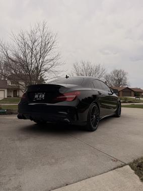 Black 2018 Mercedes-Benz AMG CLA 45 4MATIC