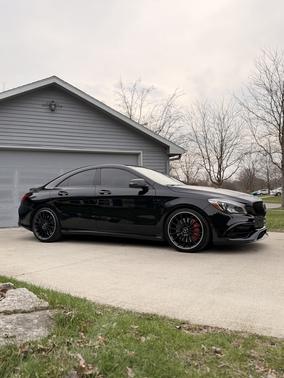 Black 2018 Mercedes-Benz AMG CLA 45 4MATIC