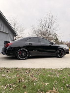 Black 2018 Mercedes-Benz AMG CLA 45 4MATIC