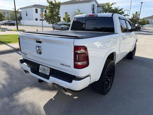 White 2022 RAM 1500 Laramie