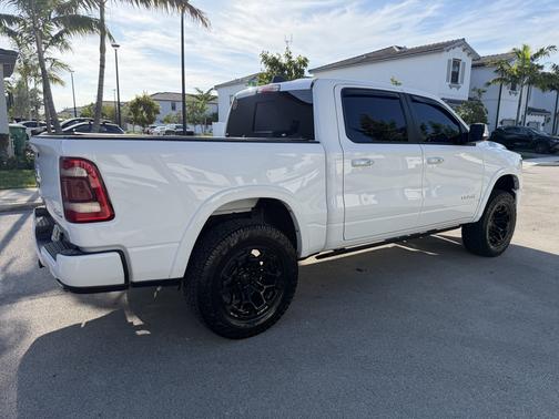 White 2022 RAM 1500 Laramie