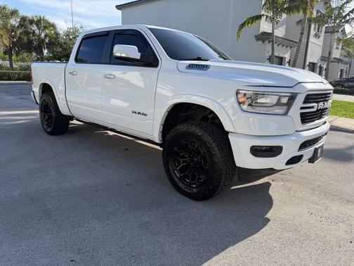 White 2022 RAM 1500 Laramie
