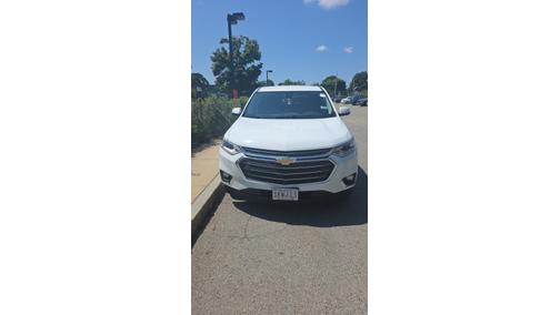White 2020 Chevrolet Traverse LT Cloth