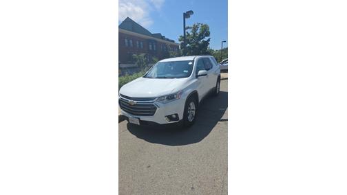 White 2020 Chevrolet Traverse LT Cloth