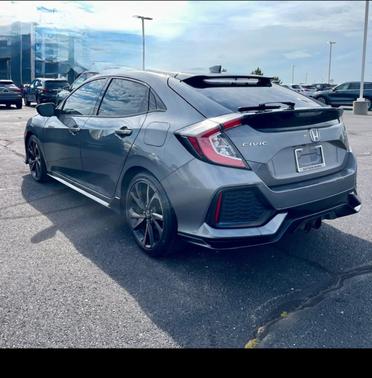 Gray 2018 Honda Civic Sport Touring