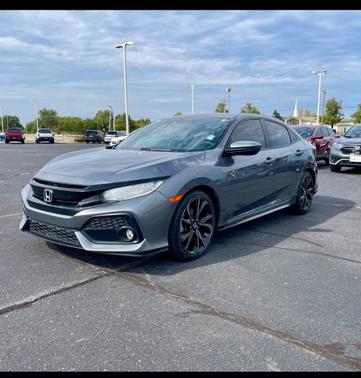 Gray 2018 Honda Civic Sport Touring