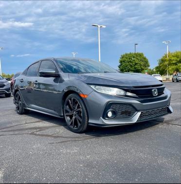 Gray 2018 Honda Civic Sport Touring