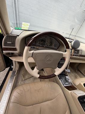 Black 1997 Mercedes-Benz S-Class S500