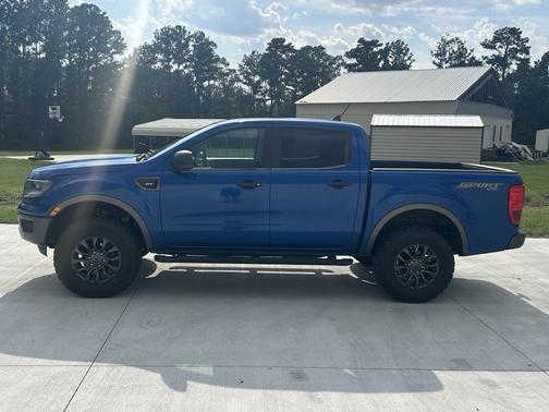 Blue 2020 Ford Ranger XLT