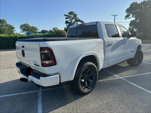 White 2021 RAM 1500 Limited