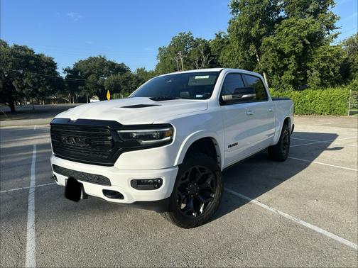 White 2021 RAM 1500 Limited
