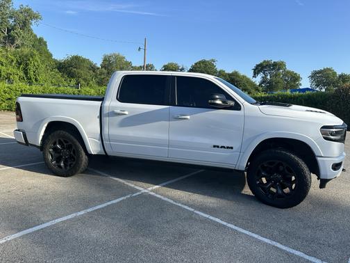 White 2021 RAM 1500 Limited