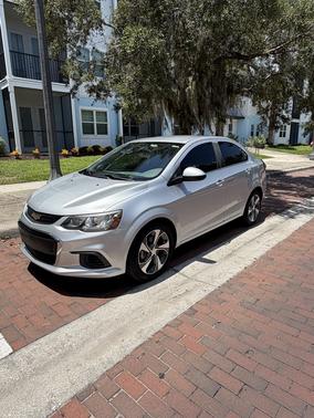 Silver 2018 Chevrolet Sonic Premier