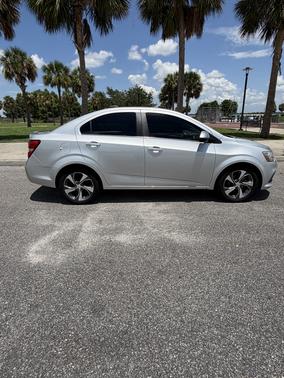Silver 2018 Chevrolet Sonic Premier