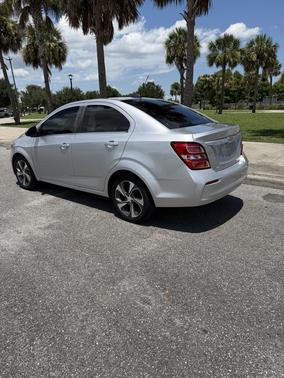 Silver 2018 Chevrolet Sonic Premier
