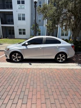 Silver 2018 Chevrolet Sonic Premier