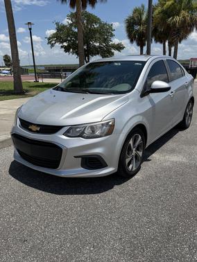 Silver 2018 Chevrolet Sonic Premier