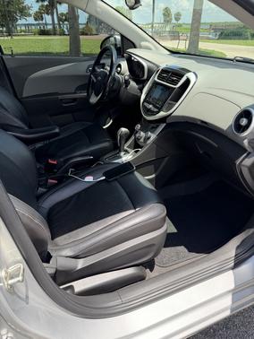 Silver 2018 Chevrolet Sonic Premier