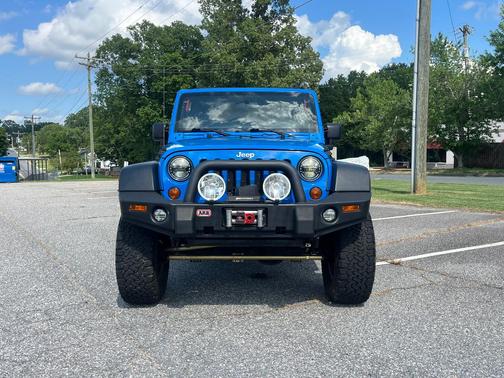 Blue 2012 Jeep Wrangler Unlimited Sport