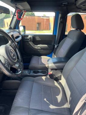 Blue 2012 Jeep Wrangler Unlimited Sport