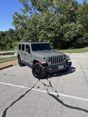 Gray 2023 Jeep Wrangler Sahara Altitude