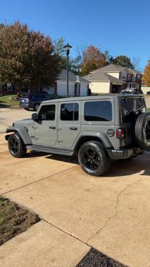 Gray 2023 Jeep Wrangler Sahara Altitude