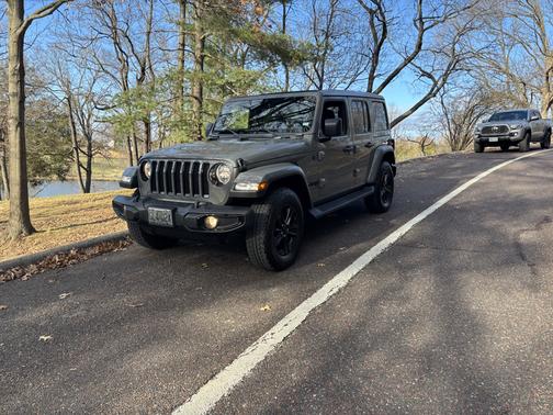 Gray 2023 Jeep Wrangler Sahara Altitude