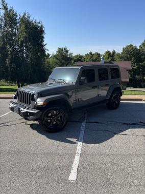 Gray 2023 Jeep Wrangler Sahara Altitude