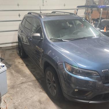 Blue 2021 Jeep Cherokee 80th Anniversary