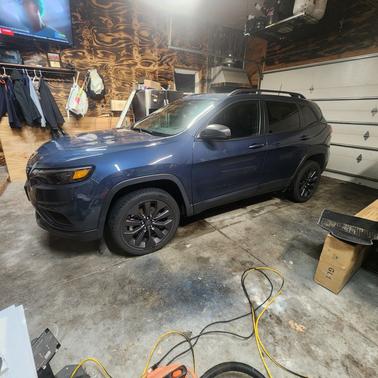 Blue 2021 Jeep Cherokee 80th Anniversary