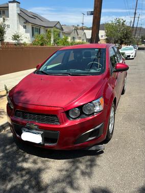 Red 2013 Chevrolet Sonic LT